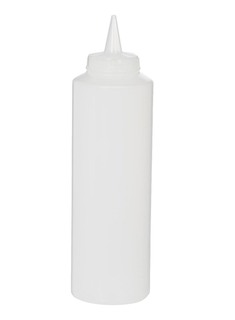 GastroPlast 753 Ml. Squeeze Bottle Dispenser (Clear)  - Image 1