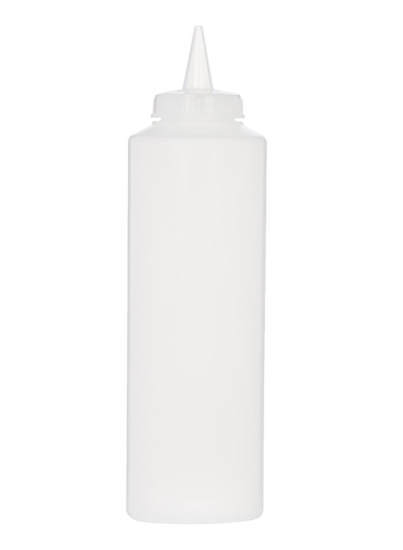 GastroPlast 753 Ml. Squeeze Bottle Dispenser (Clear)  - Image 2
