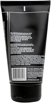 Uppercut Deluxe Exfoliating Cleanser Gently Cleanses and Detoxes Skin with Ground Pumice and Charcoal Suitable for Daily Use 120ml - Image 2