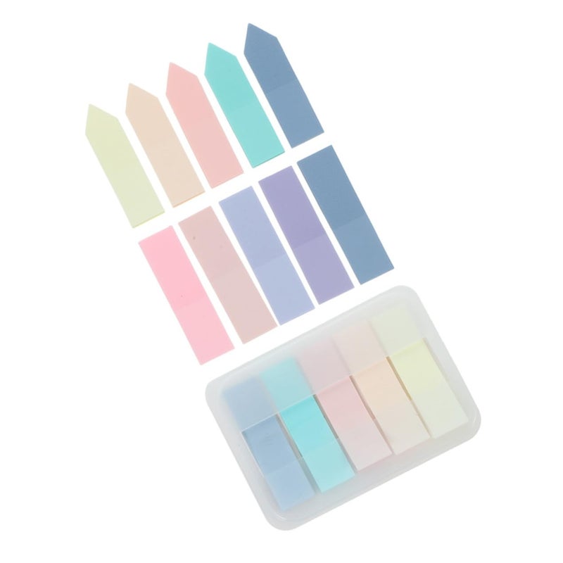 3 Sets Soft Colors Repositionable Sticky Tabs Page Markers For Office Home Classroom Notes - Image 2