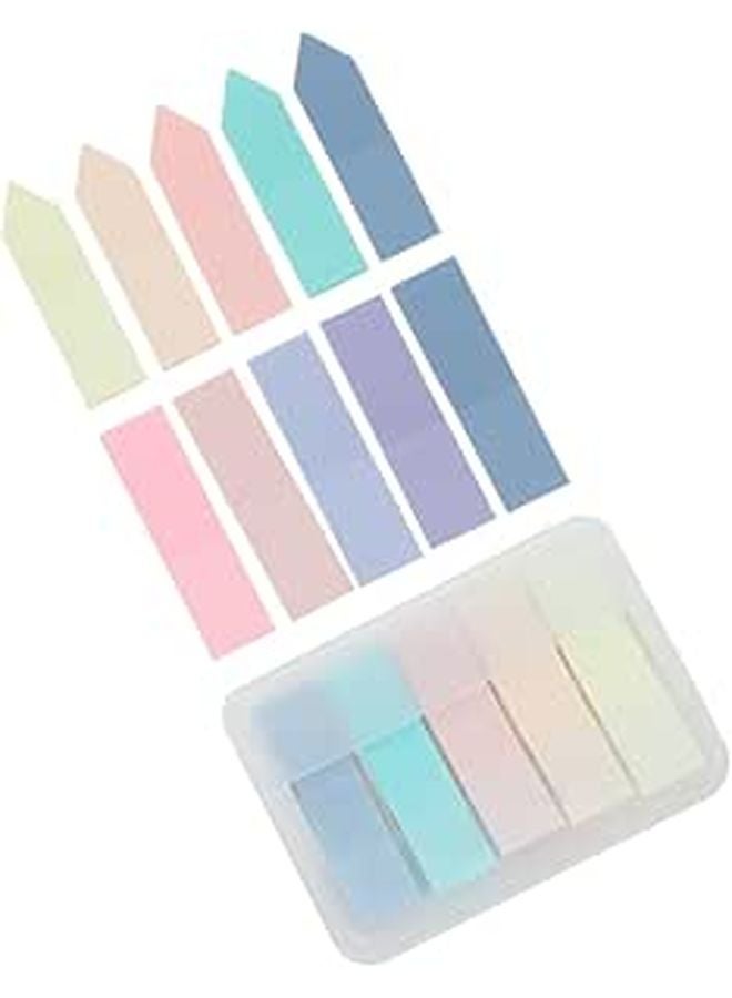 3 Sets Soft Colors Repositionable Sticky Tabs Page Markers For Office Home Classroom Notes - Image 1