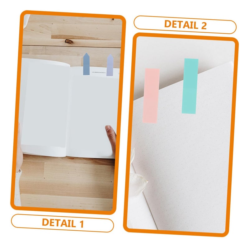 3 Sets Soft Colors Repositionable Sticky Tabs Page Markers For Office Home Classroom Notes - Image 5