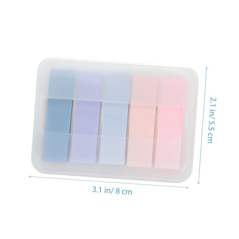 3 Sets Soft Colors Repositionable Sticky Tabs Page Markers For Office Home Classroom Notes - Image 3