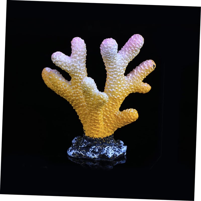 5Pcs Artificial Coral Aquarium Decorations Miniature Fish Tank Ornaments Safe for Fish - Image 5