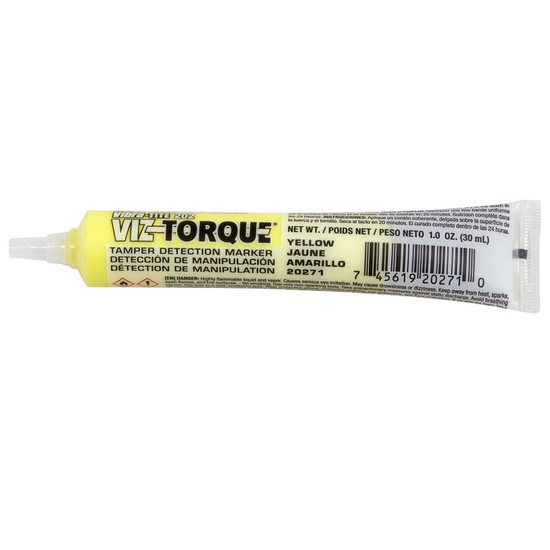 Vibra-TITE Viz-Torque Tamper Detection Marker Yellow (20271) - Image 1