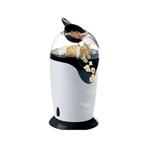 KPS آلة فشار الألمنيوم KPS الأوتوماتيكية بتصميم أنيق للاستخدام المنزلي، فشار فوري مع ميزة الارتفاع التلقائي، آلة هواء ساخن 1200 واط، بدون زيت، كوب قياس، صانع وجبات خفيفة، غطاء قابل للإزالة، عبوة من 1 - Image 4