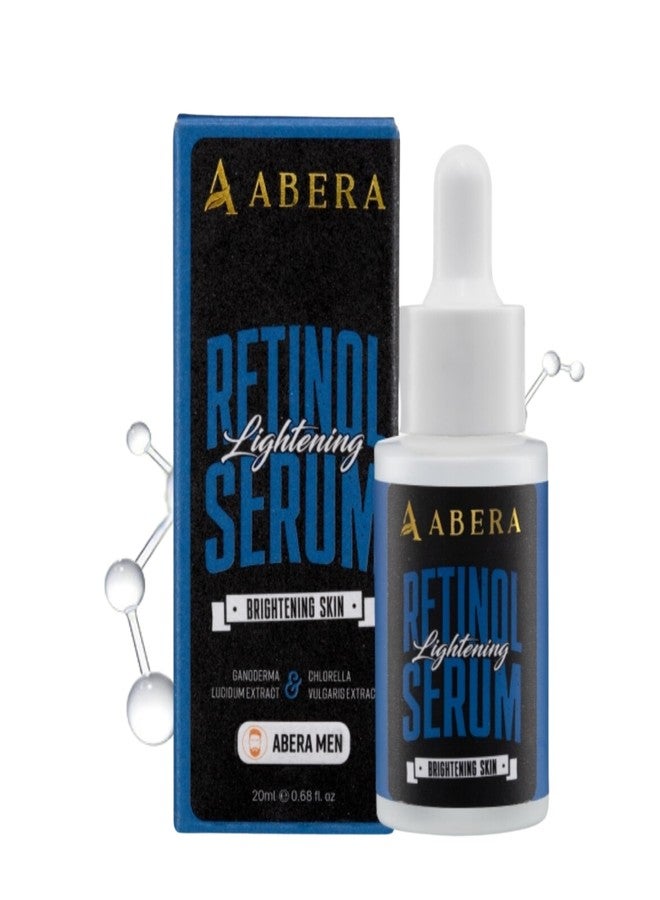 Abera Men Retinol Serum, Anti-Aging Serum For Face, Reduces Dark Spots, Melasma, Wrinkles & Eye Bags, Hydrating and Moisturizing Formula for Men with Niacinamide 5% & Retinyl (0.68 Fl. Oz) - Image 1