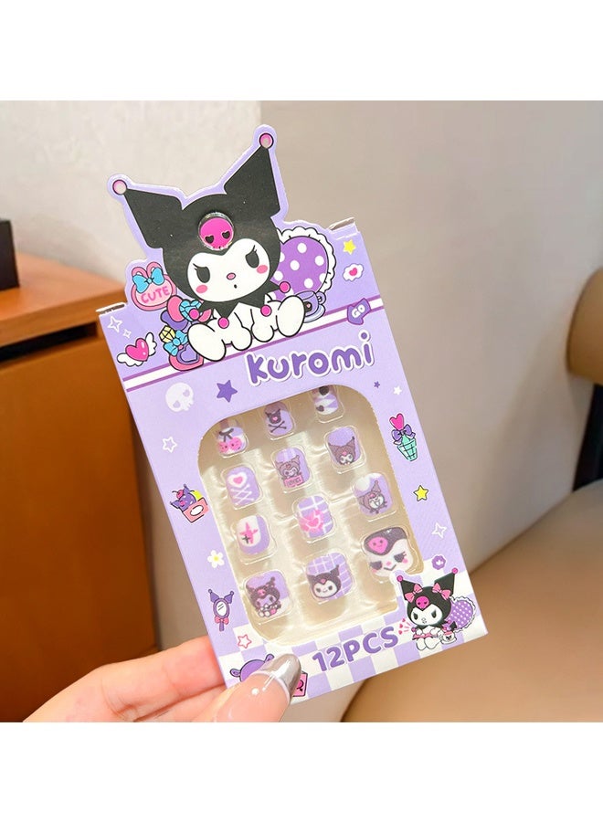 Sanrio Manicure Stickers Wear Armor Stereo Play Home Beauty Makeup Dress Girl Toy Training Organization Prizes Gifts - Image 2