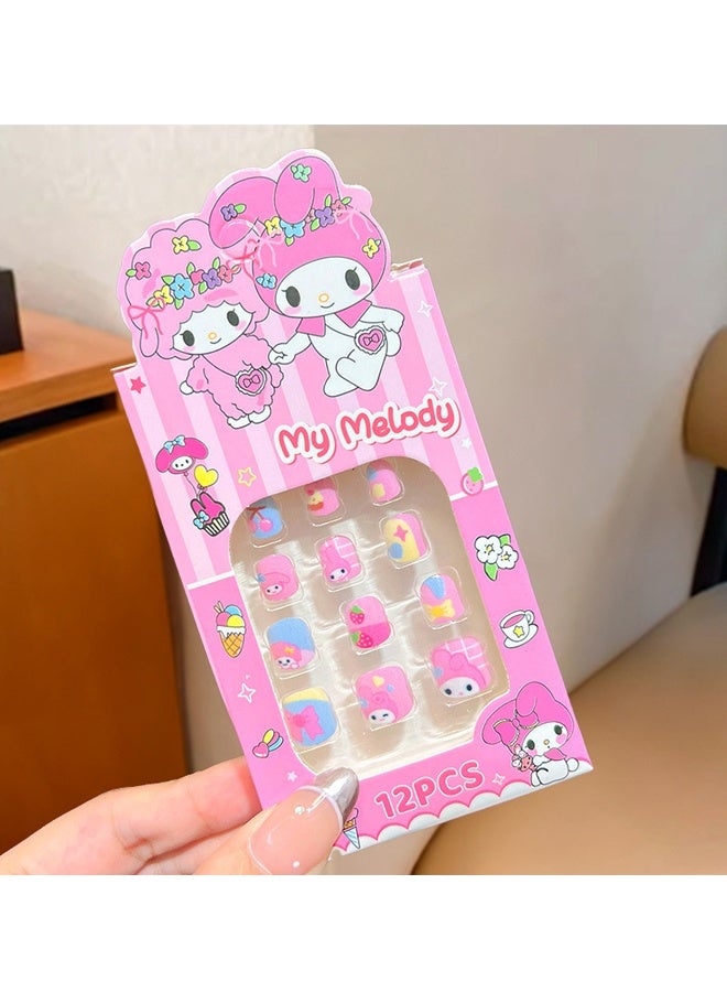 Sanrio Manicure Stickers Wear Armor Stereo Play Home Beauty Makeup Dress Girl Toy Training Organization Prizes Gifts - Image 5