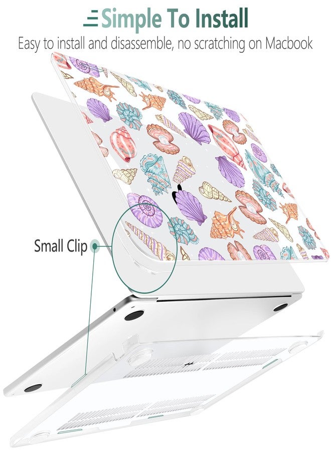 TWOLSKOO for MacBook Air 15 inch Case 2025 2024 2023 Release M4 A3241 M3 A3114 M2 A2941, Plastic Hard Shell & Screen Protector & Keyboard Cover & Type C Adapter, Colorful Shells - Image 4