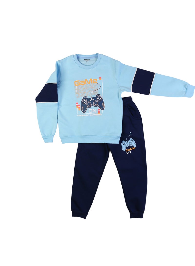 زيركون بيجامة شتوي اولادي - 3108 - Image 1