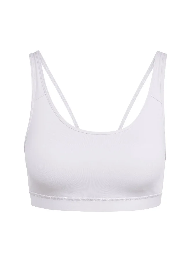 adidas Originals adidas All Me Ess Ms Purple Training Bra 2XSB