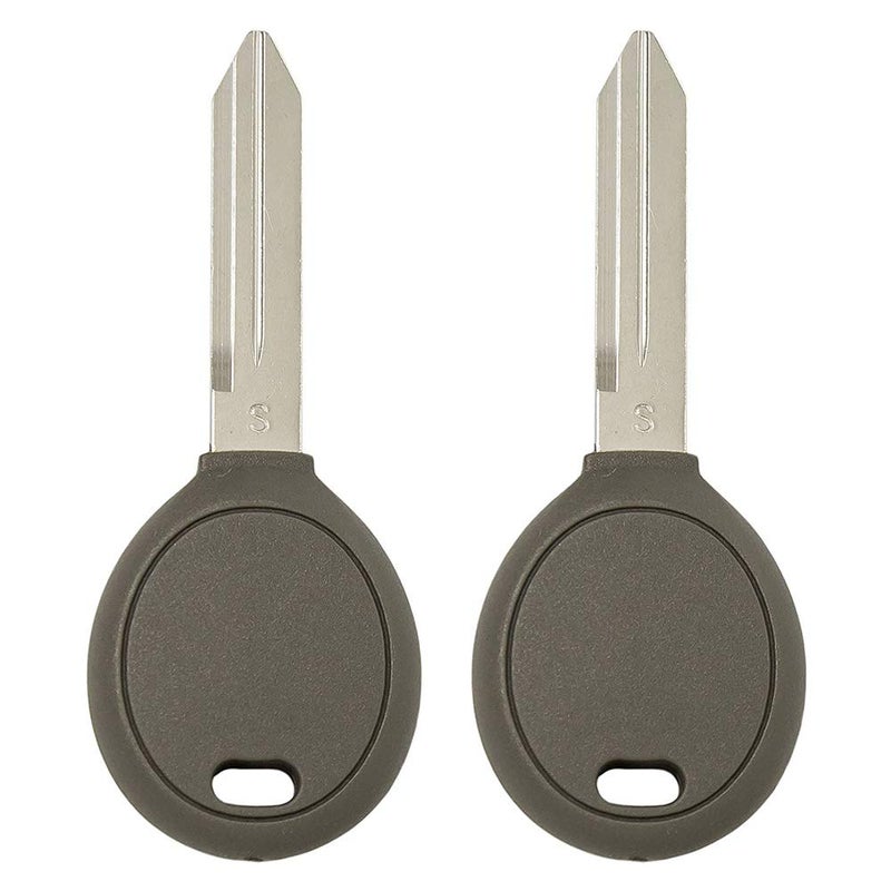 Keyless2Go Replacement for New Uncut Transponder Ignition Car Key Y164 (2 Pack) - Image 1