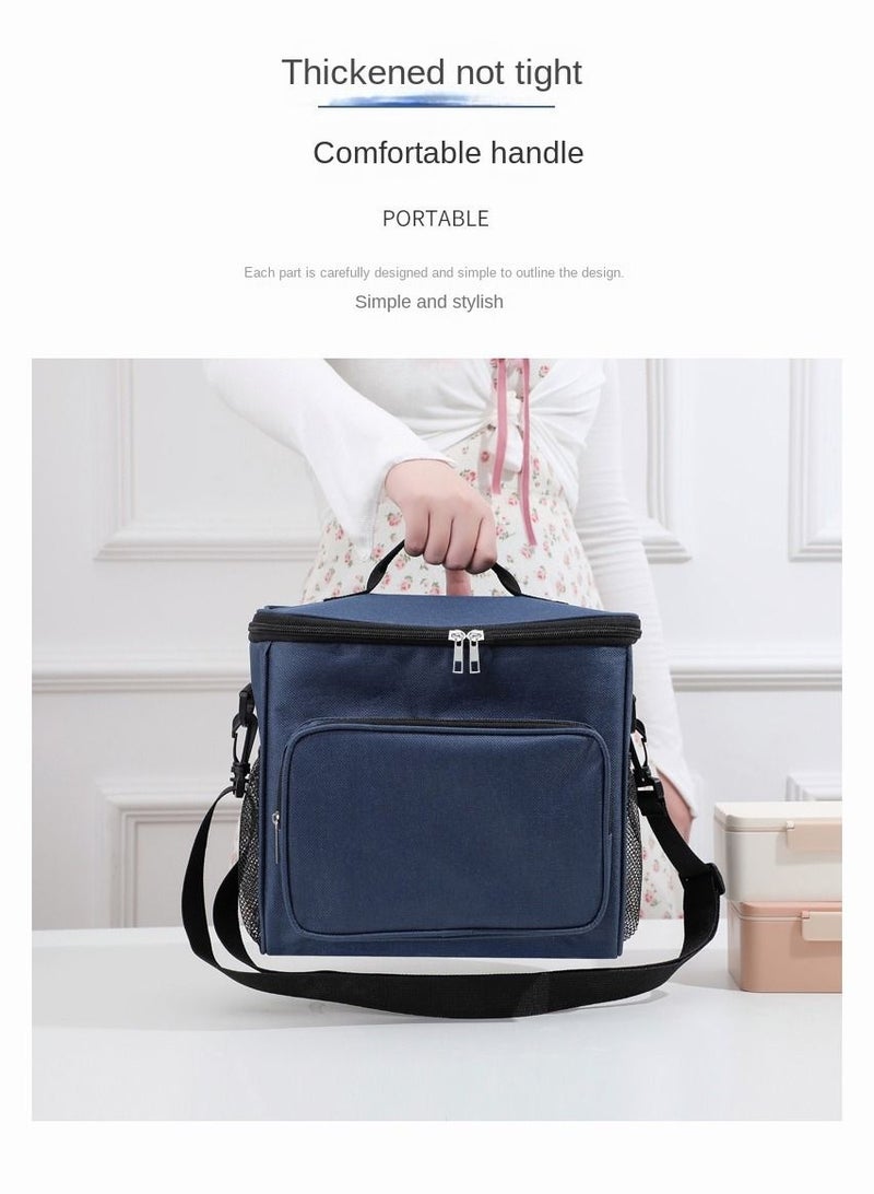 HOMESTAR Insulated Lunch Bag - Large Capacity Leakproof Cooler with Adjustable Shoulder Strap Reusable Box for Student, Men, Women, Outdoor, Office, Picnic - Image 5