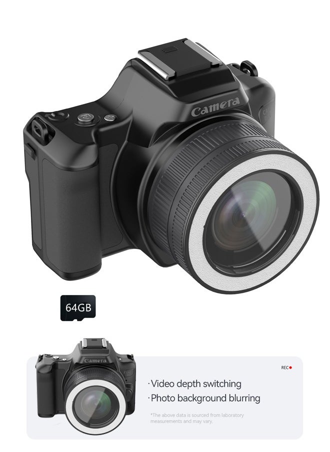 Generic 2025 UHD Digital Camera, 48MP Compact DSLR Camera with 64GB Storage – Perfect Gift for Kids, Teens  Travel Enthusiasts Lightweight, User-Friendly for Photography Beginners  - Image 1