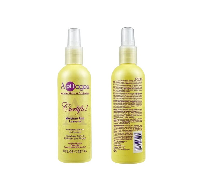 ApHogee Curlific Moisture Rich Leave-In 8oz - Image 2