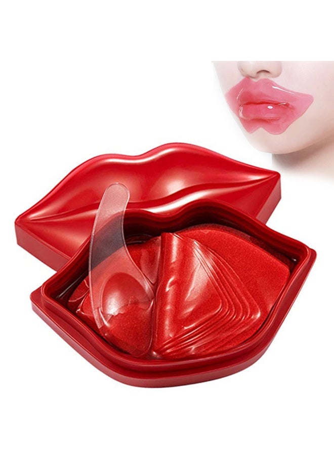 سيفودون قناع الشفاه بالكرز، قناع مرطب للشفاه، جل عناية بالشفاه الكرز الكريستالي للترطيب، رقع للشفاه لتنعيمها بعناية فائقة - Image 1