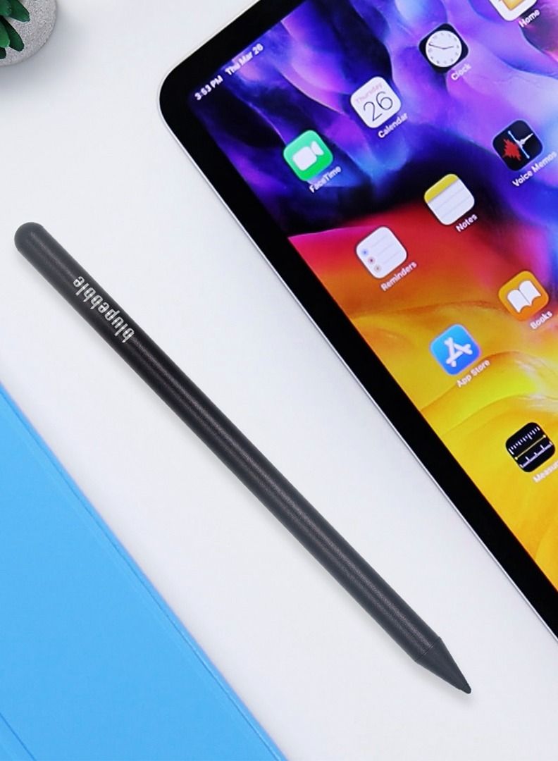blupebble Sketch Pro Magnetic Stylus Pencil for iPad | Aluminum Body, Palm Rejection, Tilt Sensitivity & Fast Charging | Compatible with Apple iPad Pro/Air/Mini (2018 & Later) - Image 5