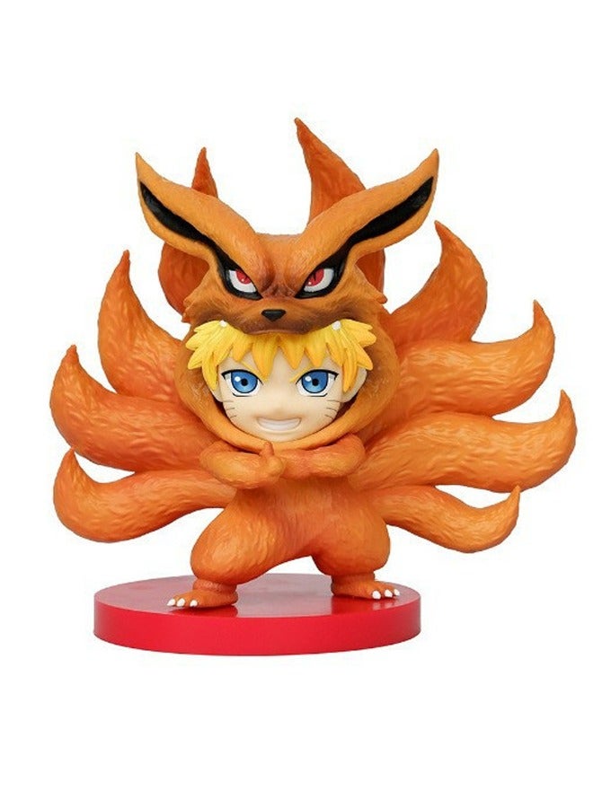 عام تمثال دمية ناروتو نسخة Q، دمية لطيفة هدية زينة. - Image 1