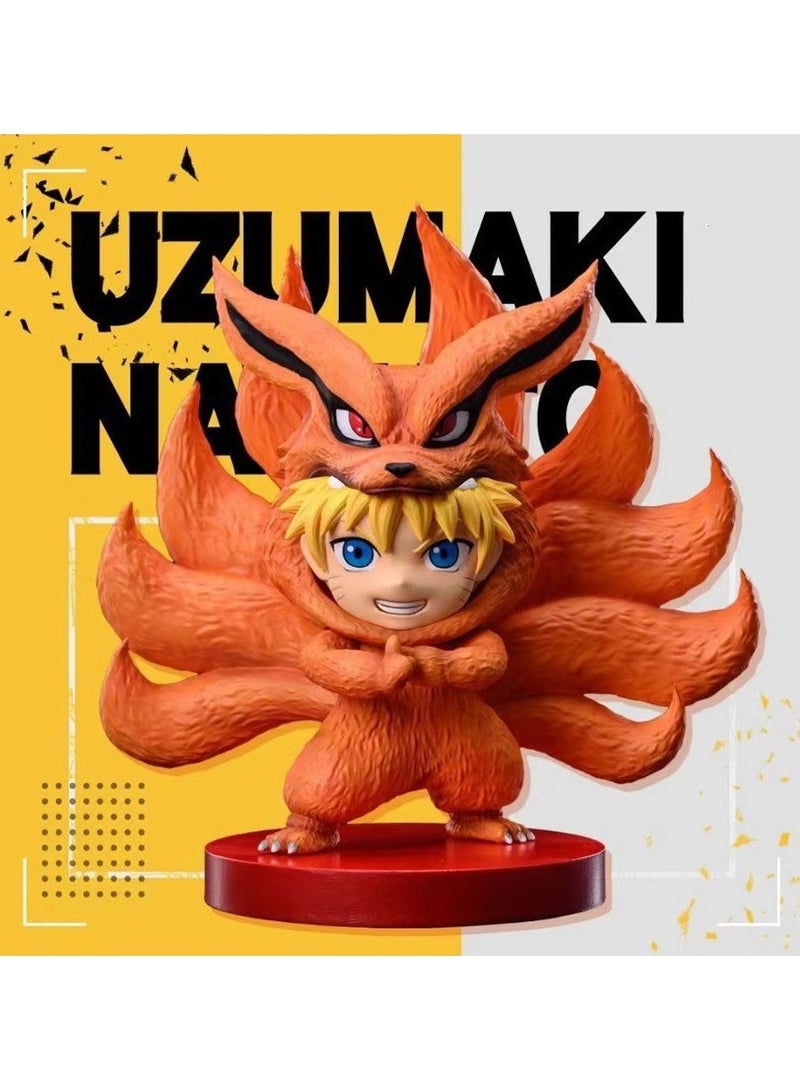 عام تمثال دمية ناروتو نسخة Q، دمية لطيفة هدية زينة. - Image 2