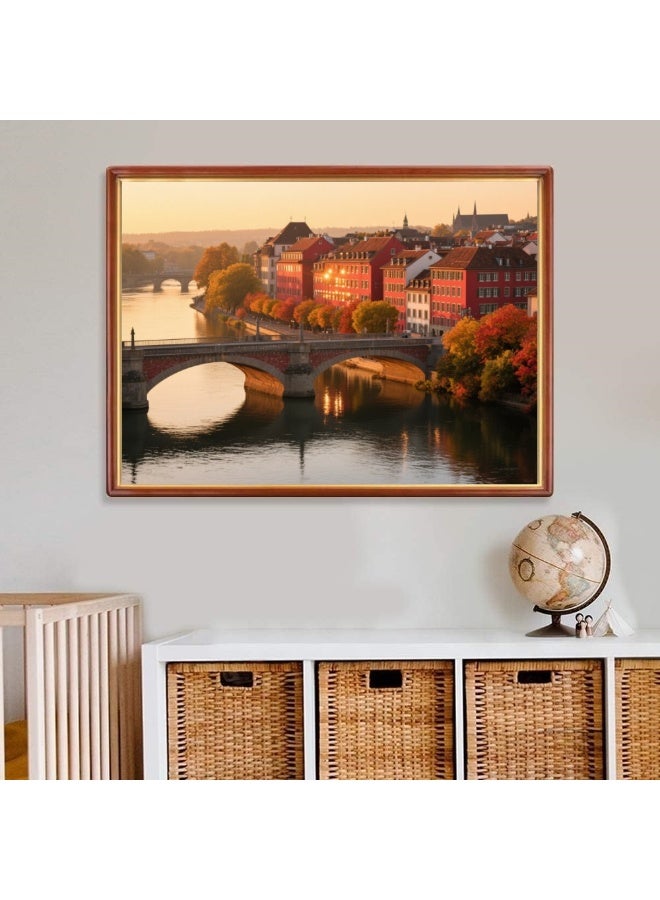 1000 لغز لمناظر بازل - أنماط تصميم إبداعية، تجارب فنية ملونة، مناسبة للبالغين والأطفال - Image 2