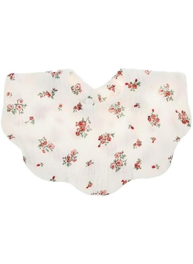 MIXDE Baby Bandana Dribble Bibs,4 Pack Cotton Wave Muslin Baby Bibs with 2 Adjustable Snap, Soft and Absorbent Baby Drool Bibs for Newborns, Toddlers, Boys and Girls Teething, Drooling  - Image 5