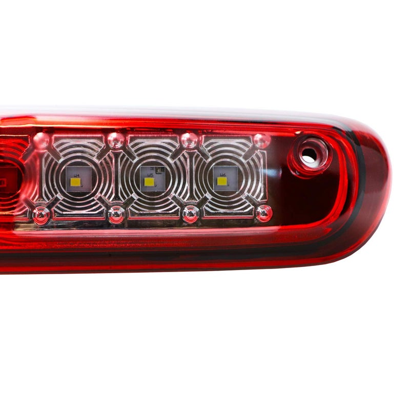 Tresound 3rd Brake light for 2007-2013 Chevy Silverado GMC Sierra 1500 2500HD 3500HD, Cargo Rear Lamp Third LED Brake Light High Mount Stop light - Image 4