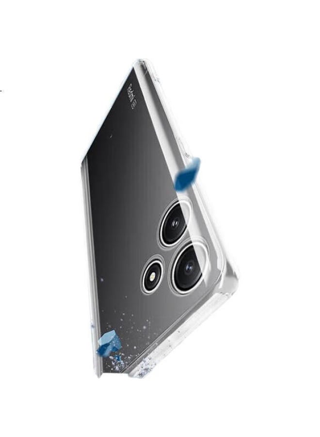 Kmaxai Transparent Tpu Case For Xiaomi Redmi 12, Full Coverage Lens Protection, Ultra Thin, Anti-drop, Anti-scratch - Image 2