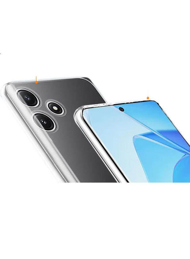 Kmaxai Transparent Tpu Case For Xiaomi Redmi 12, Full Coverage Lens Protection, Ultra Thin, Anti-drop, Anti-scratch - Image 3
