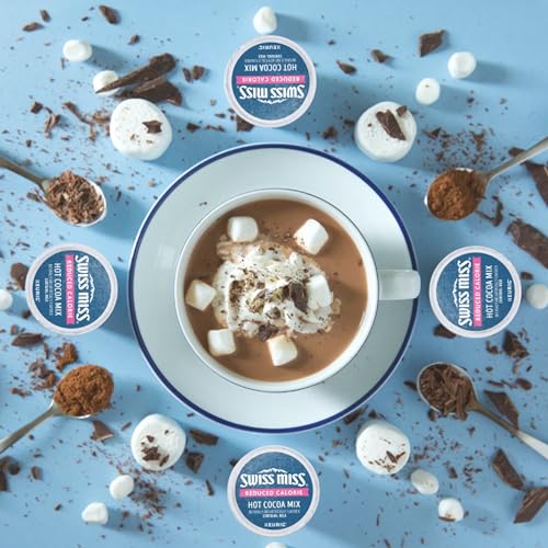 Swiss Miss Hot Cocoa Single-Serve K-Cup, Reduced Calorie, Box of 22 - Image 4