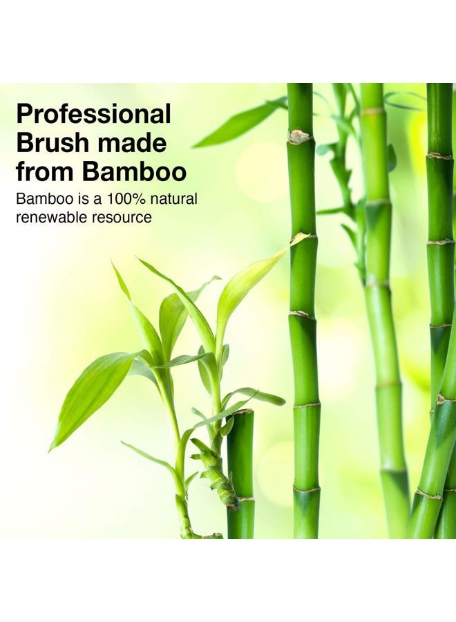 Olivia Garden Healthy Hair Eco-Friendly Bamboo Ionic Massage Hair Brush HH-2 (Paddle Narrow) - Image 5