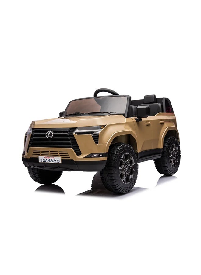 LEXUS سيارة لكزس GX550 الكهربائية بلون البيج - Image 1