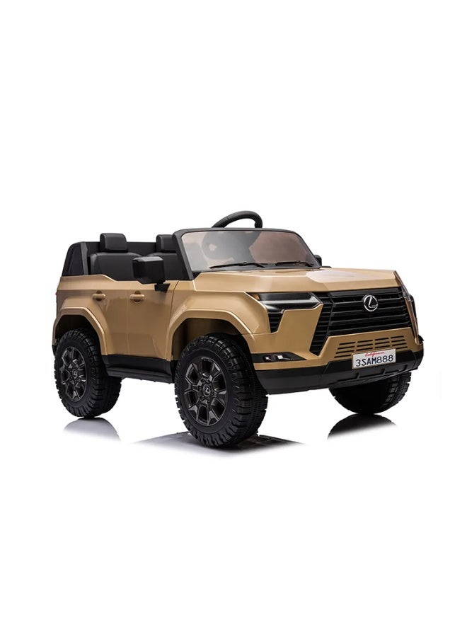 LEXUS سيارة لكزس GX550 الكهربائية بلون البيج - Image 5