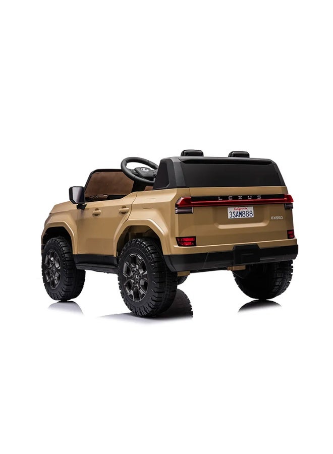 LEXUS سيارة لكزس GX550 الكهربائية بلون البيج - Image 3