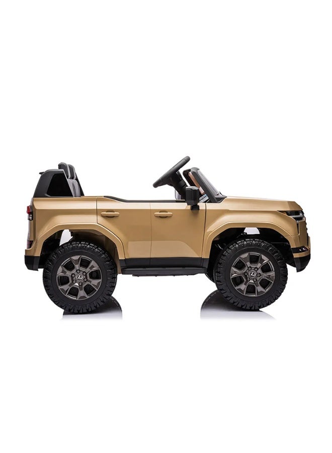 LEXUS سيارة لكزس GX550 الكهربائية بلون البيج - Image 4