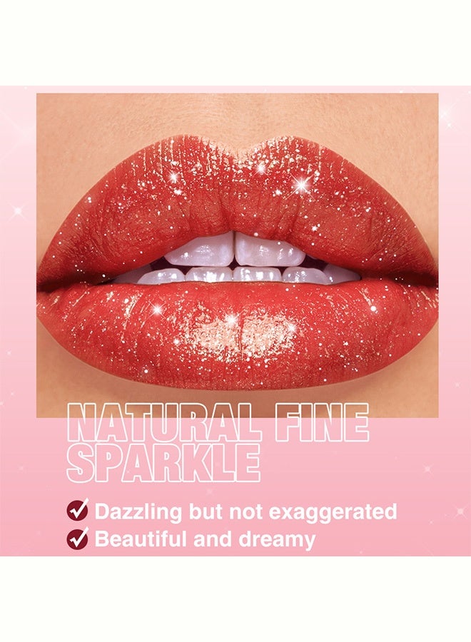 LANGMANNI Seven Color Gothic Style Shimmer Lipstick Multi-functional Lip and Cheek Lip Balm #01 - Image 3