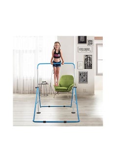 Cool Baby COOLBABY Gymnastics Horizontal Bar Children's Home Training Horizontal Bar Foldable Horizontal Bar, Height Adjustable (Blue)  - Image 5