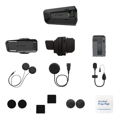 Cardo نظام اتصال خوذة الموتوسيكل كاردو PACKTALK PRO، كشف التصادم، تشغيل/إيقاف تلقائي، تركيب هوائي، مكبرات صوت 45 مم - Image 5