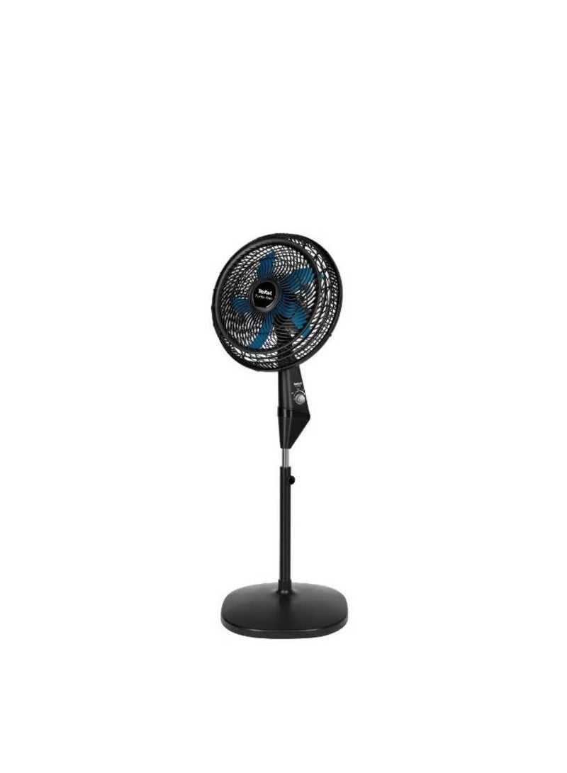 Tefal Turbo Fan, Stand Fan, 15 Inch, 3 speeds, Black - VY5391E2 53 W VY5391E2 black - Image 2