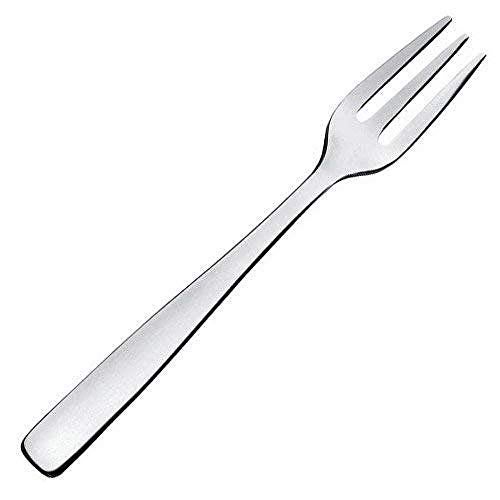 ALESSI A Di Alessi "Knifeforkspoon" 6-3/4-Inch Pastry Fork, Mirror Polish, Set of 6 - Image 1
