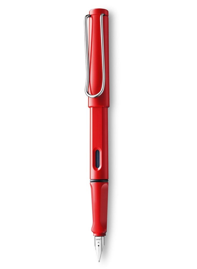 Lamy Safari Fountain Pen, Red Medium Nib - Image 1