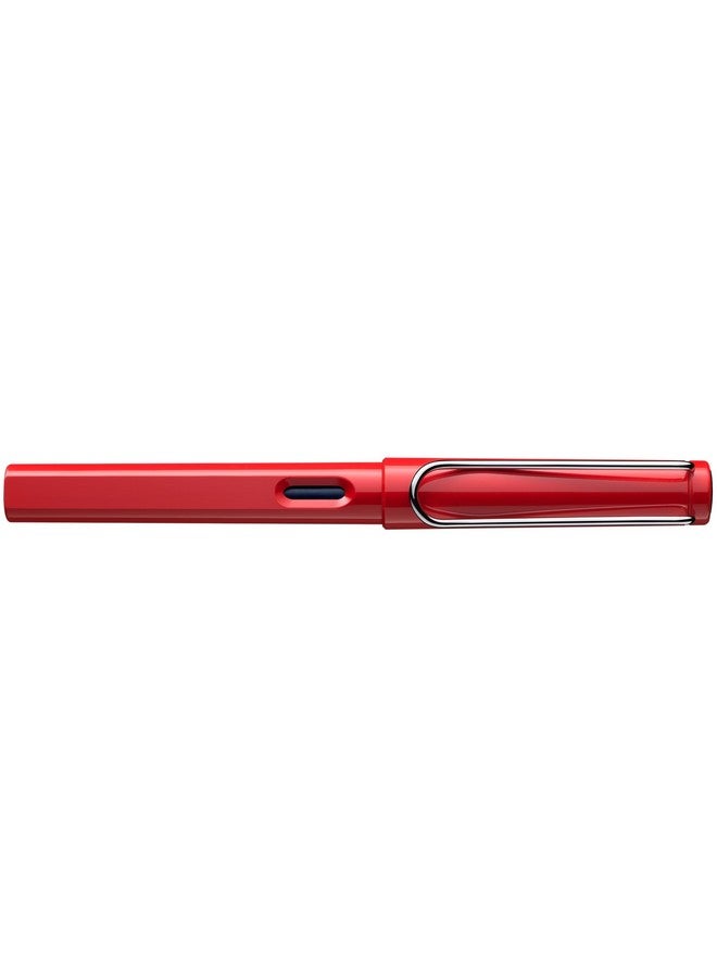 Lamy Safari Fountain Pen, Red Medium Nib - Image 2