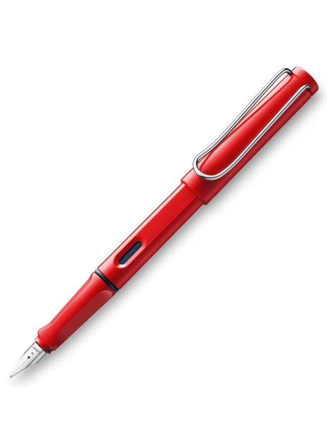 Lamy Safari Fountain Pen, Red Medium Nib - Image 4