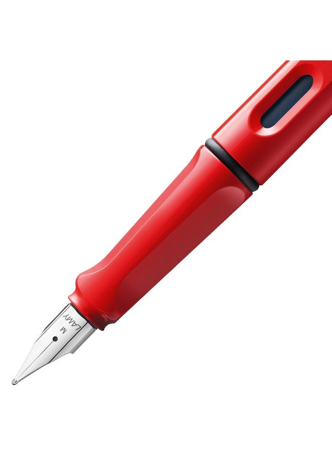 Lamy Safari Fountain Pen, Red Medium Nib - Image 3
