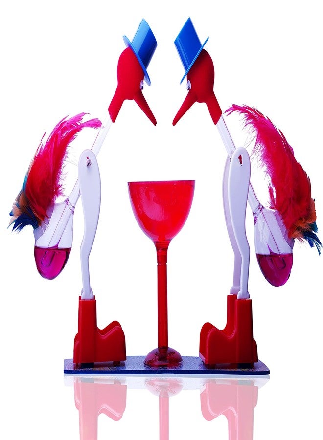 MANGO PIE�Rangoli Drinking Bird RED Yellow Green - Image 1