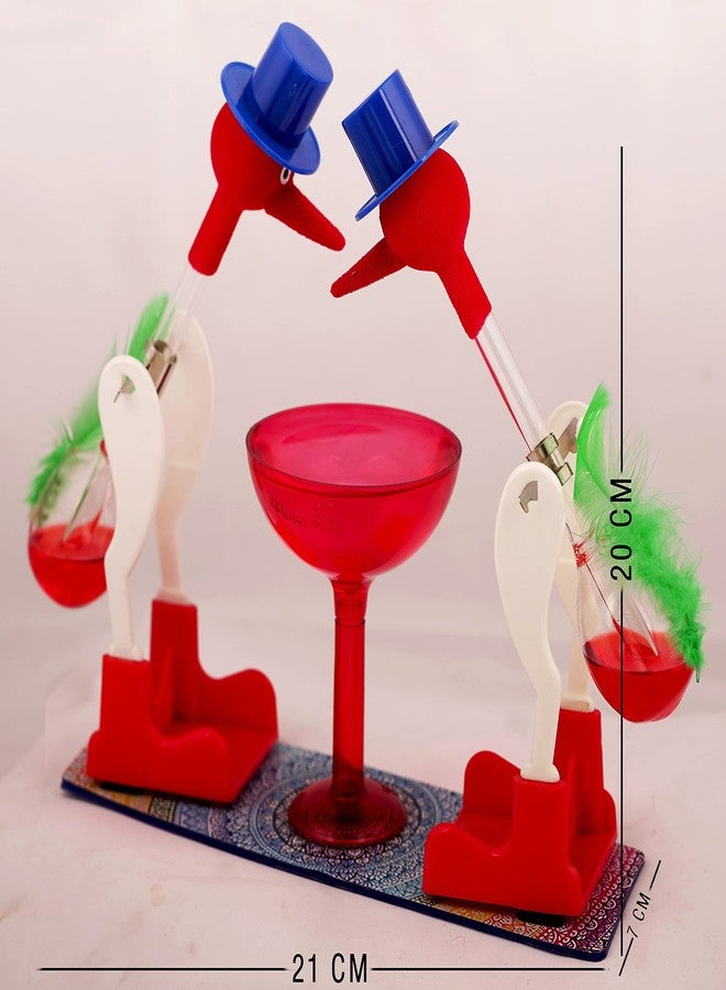MANGO PIE�Rangoli Drinking Bird RED Yellow Green - Image 4