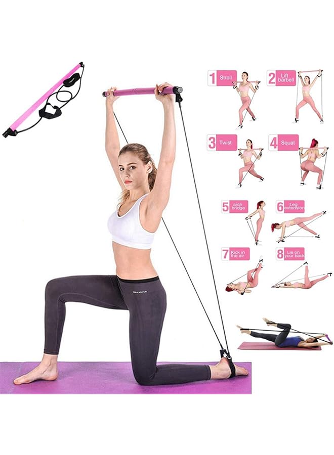 Becoolpet Resistance Bands for Legs and Butt (Pink) - Image 5