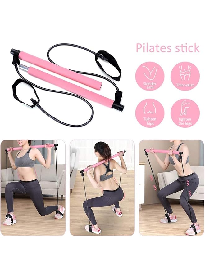 Becoolpet Resistance Bands for Legs and Butt (Pink) - Image 2