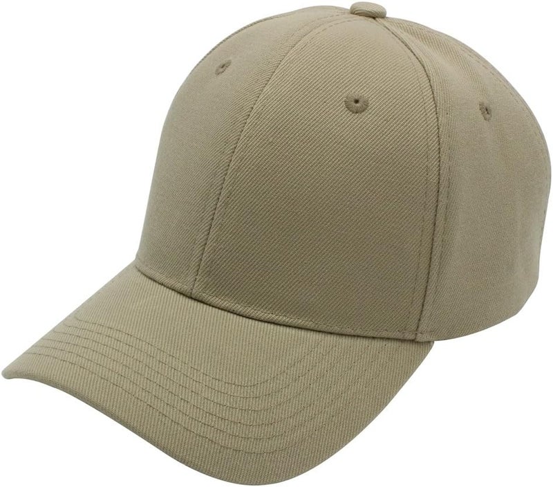 Top Level Baseball Cap Men Women - Classic Adjustable Plain Hat - Image 1