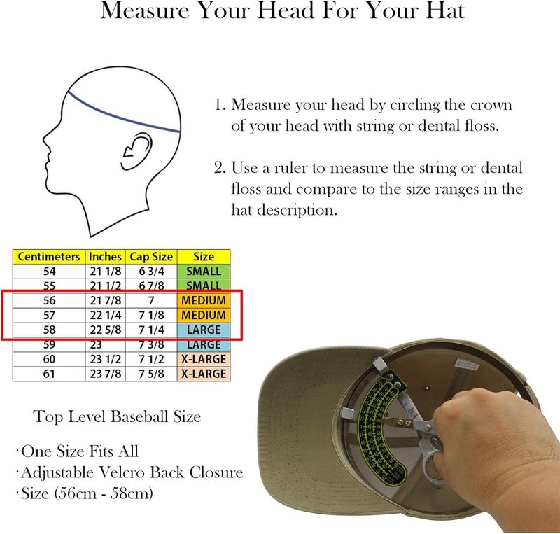 Top Level Baseball Cap Men Women - Classic Adjustable Plain Hat - Image 4